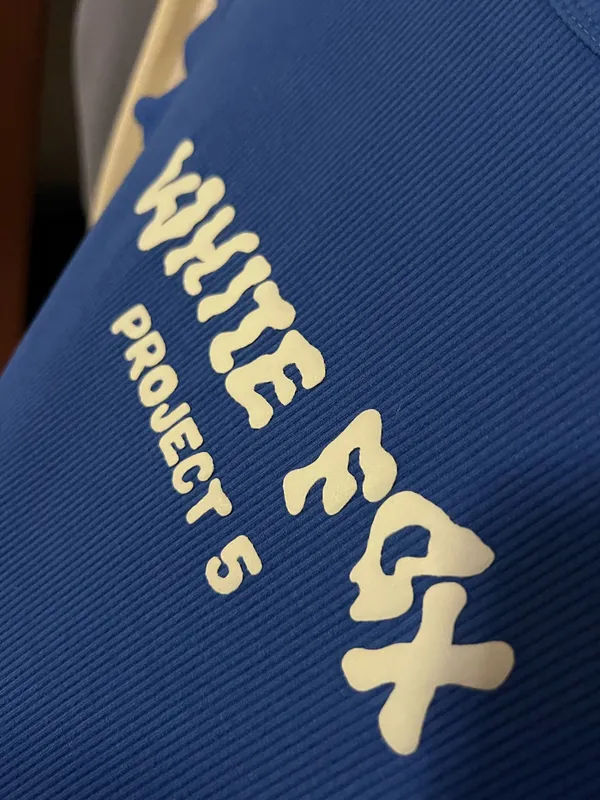 White Fox Cropped Boutique T-Shirt - Image 3