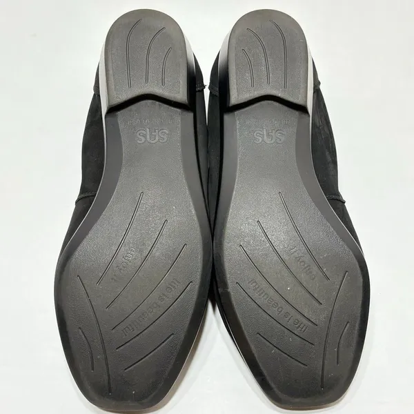 SAS Hope Loafers Flats Shoes Women's Size 10W Black Leather Slip On Career - Image 11