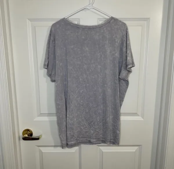 Cotton Modal Short Sleeve Lounge Tee Size 2X - Image 2