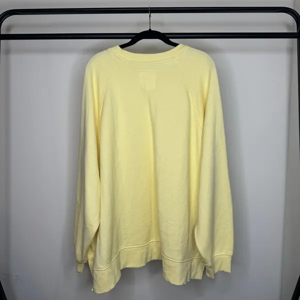 Aerie Golden Hour Glow Graphic Oversized Crewneck Sweatshirt size XL Beachy - Image 3