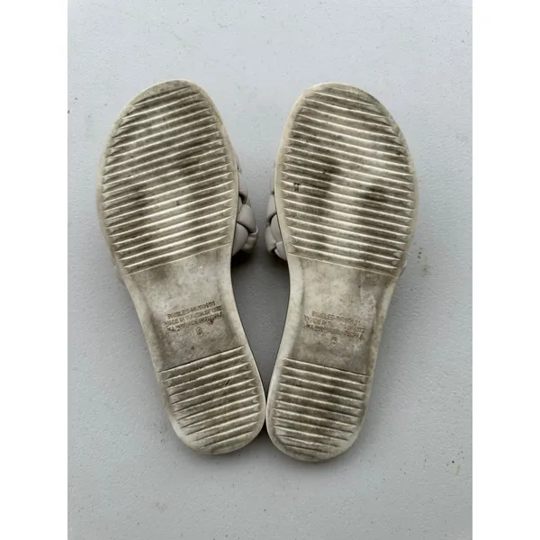 Steve Madden Women's Paislee Chunky Woven Braided Slide Flat Sandals 6 - Image 3