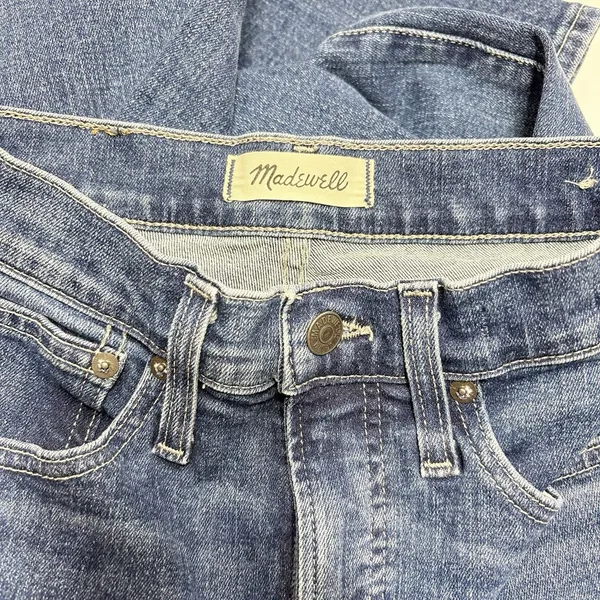 Madewell The Perfect Vintage Flare Jeans Size 24 Hallstrom Wash Blue NH680 - Image 8