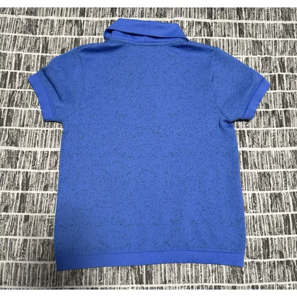 ZELLA Play Through Seamless Polo In Blue Regatta Size Small Nwot - Image 3