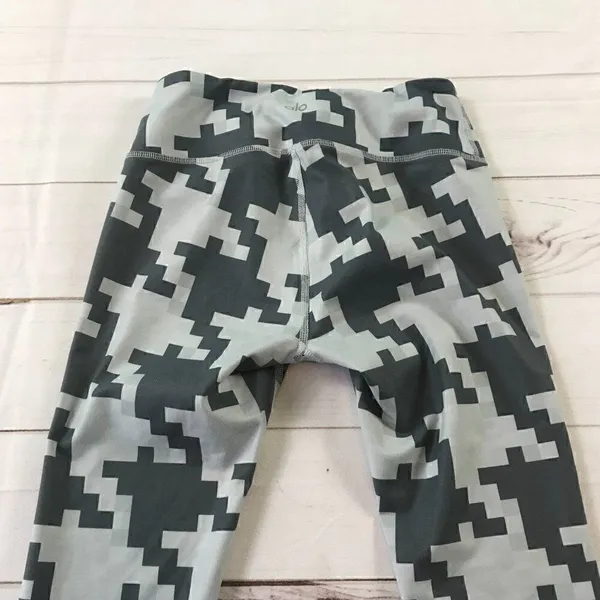 Alo Yoga Women Geometric Pattern Active Leggings XS - Image 12