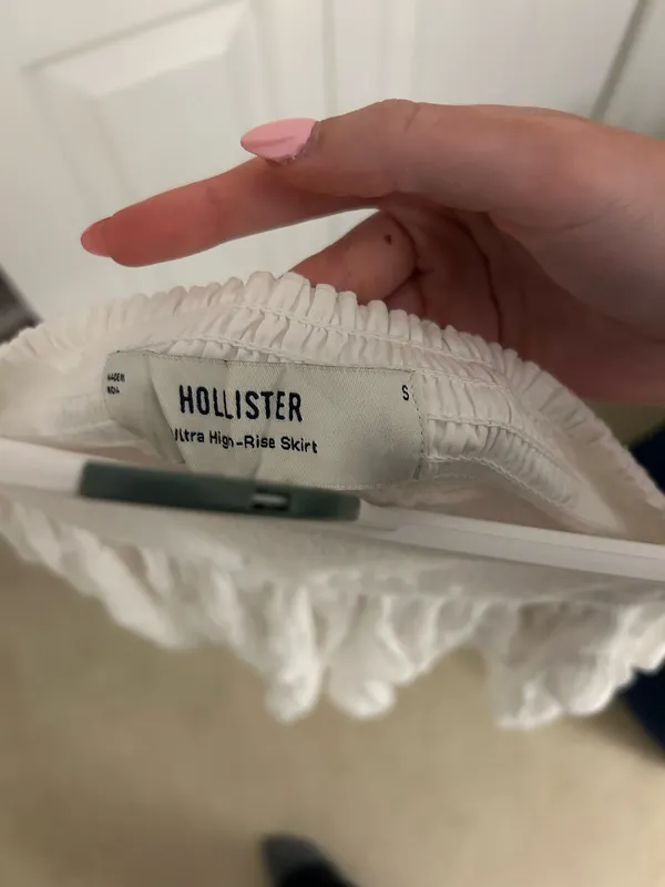 Hollister White Skirt Mini - Image 2