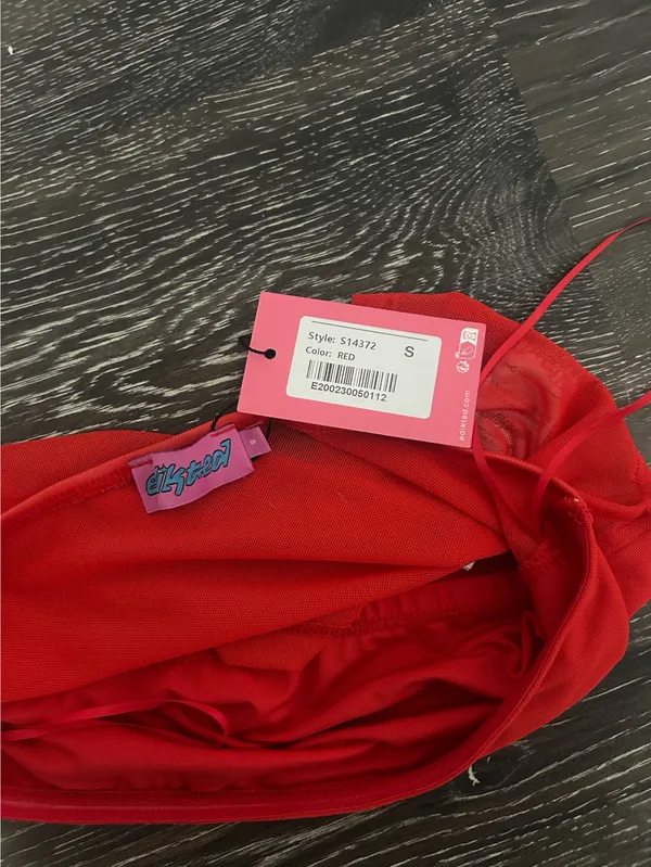 Red Edikted Top - Image 3