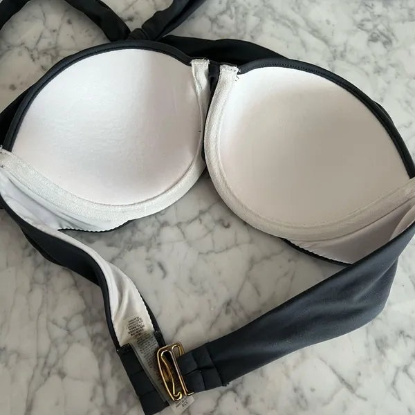 Victoria's Secret Grey Bikini Top - Image 5