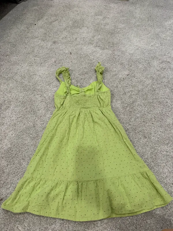 Green Sundress Live To Be Spoiled - Image 2