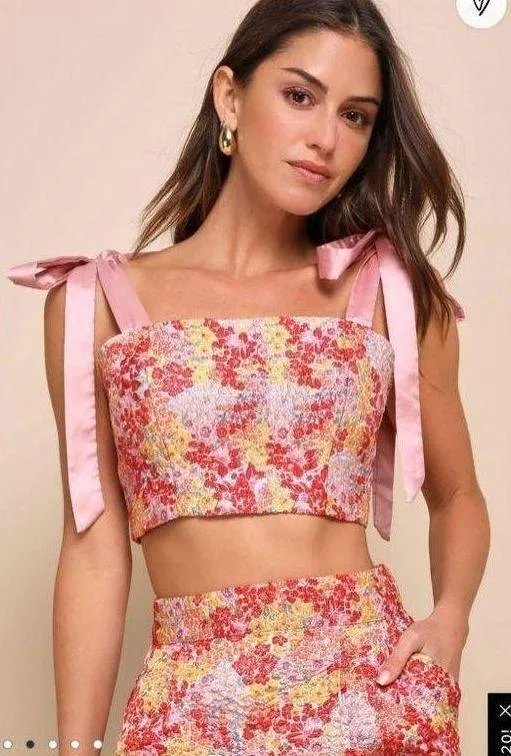 Lulu’s Two Piece Skirt Set size Medium - Image 3