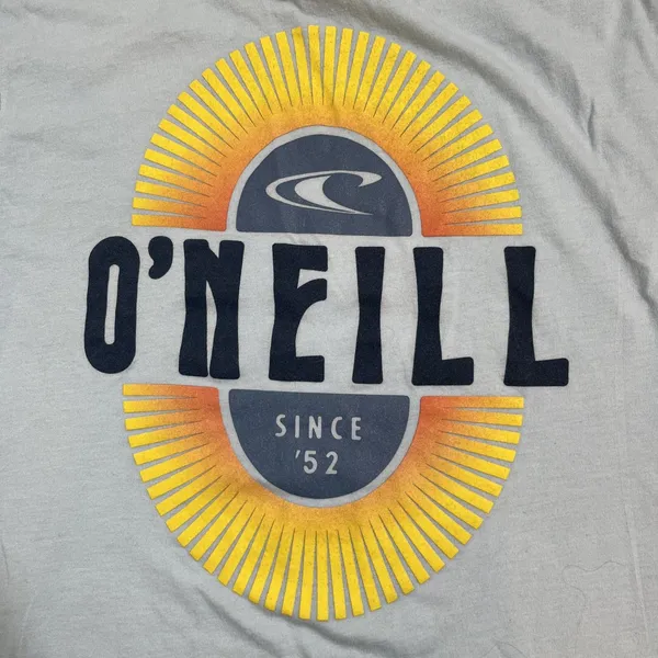 O'Neill Blue T-Shirt Women's Small Graphic Print Standard Fit Top Blouse - Image 5