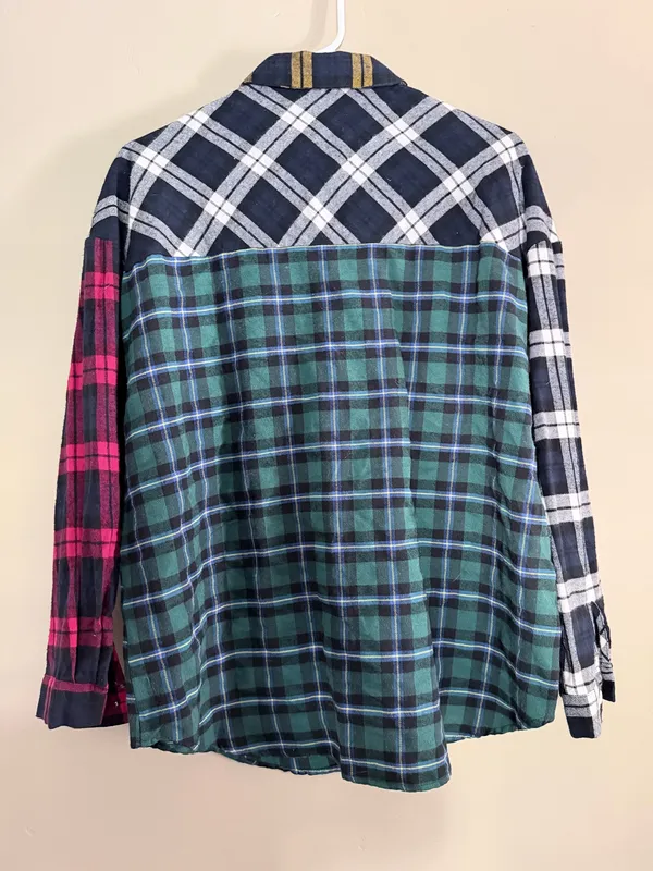 Patchwork Flannel Multiple - Image 2