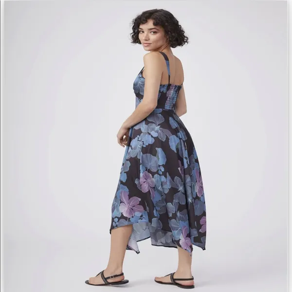 NWT Paige Sardinia Floral Dress *broken zipper* - Image 4