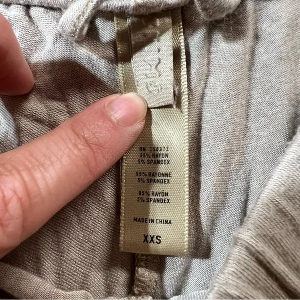 Skims Beige Pull on lounge Shorts size XXS - Image 3