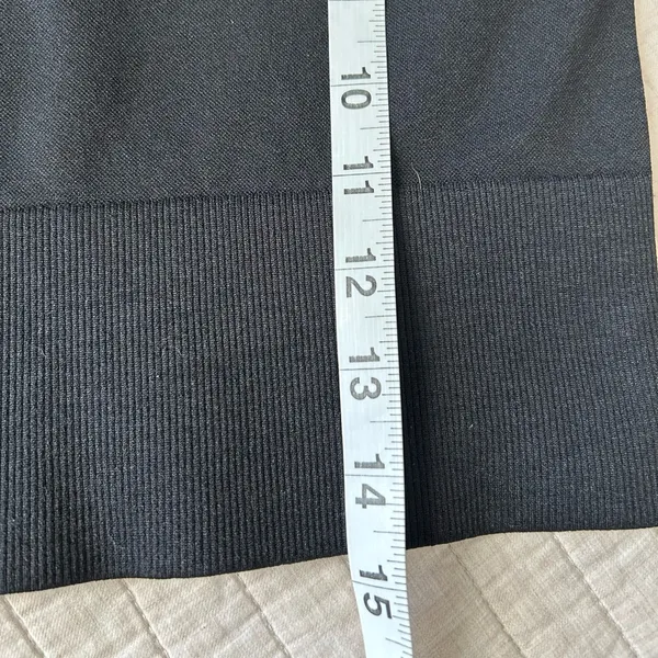 Aerie Offline black seamless workout lounge crop tee shirt S​ - Image 5