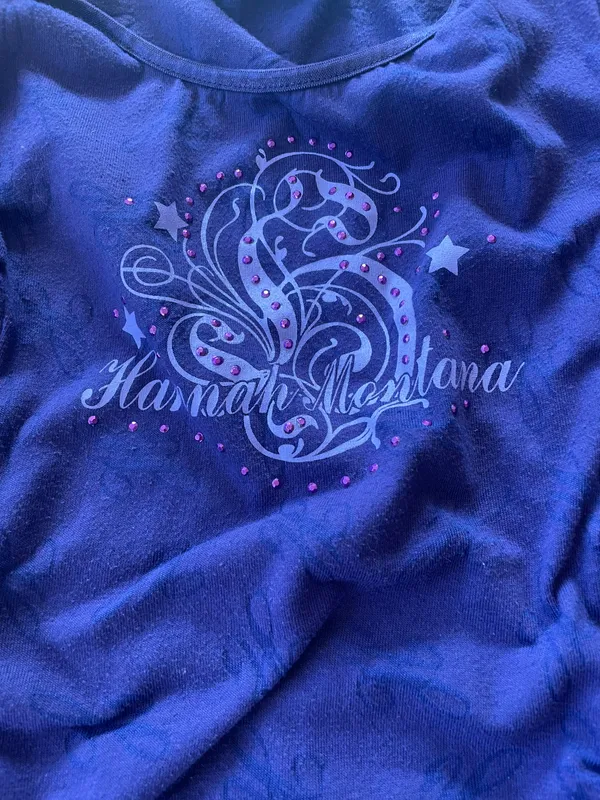 hannah montana shirt Purple Size XS - Image 3