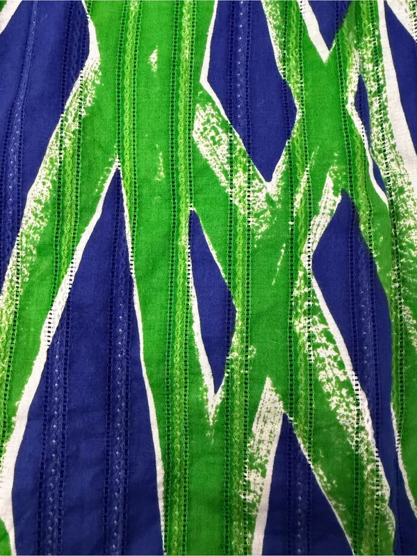 Lilly Pulitzer Blue & Green Asymmetrical Dress size 0 - Image 9