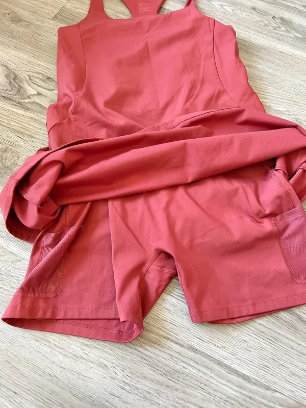 Girlfriend Collective Ember Paloma Racerback Athletic Dress Size L - Image 8