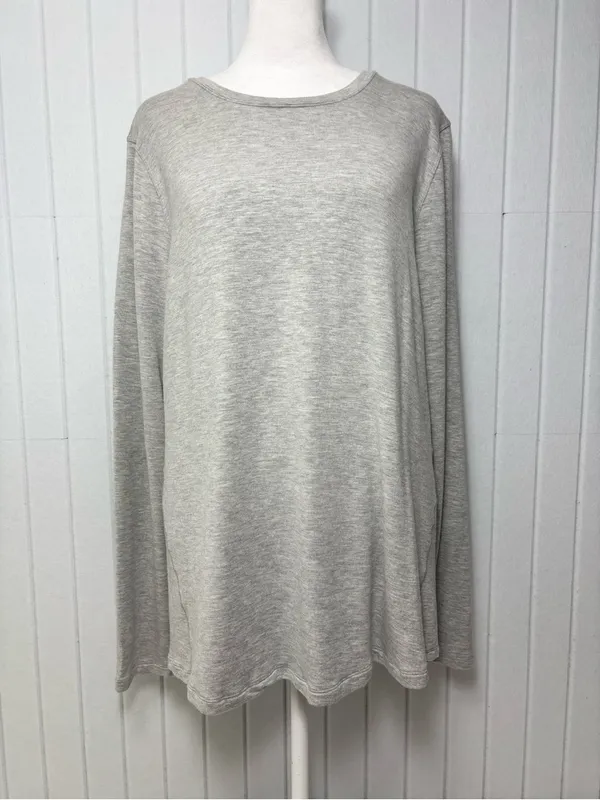 lululemon athletica Heather Gray Crewneck‎ Pullover - Image 2