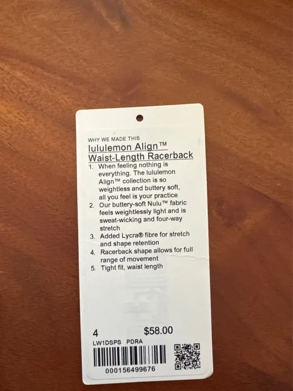 Lululemon Tank - Image 4