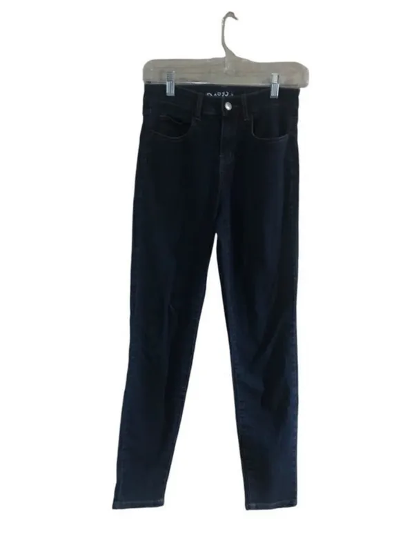 Black Skinny High-Rise Jeans — Sleek Everyday Fit - Image 8
