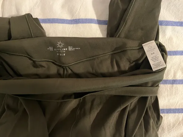 American Eagle Aerie Leggings Offline High-Waisted green - Image 3