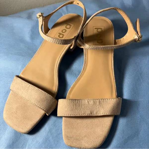 Pop Women's Tan Sandals Size 9 - Image 12