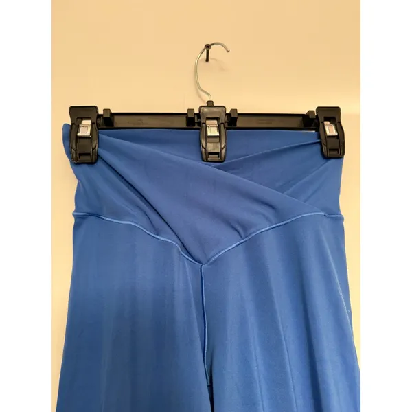 OFFLINE by Aerie‎ Real Me 7/8 Leggings Blue Crossover High Rise Medium Long - Image 3