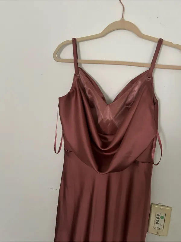 Reverly Skye dress copper rose 8 satin - Image 9