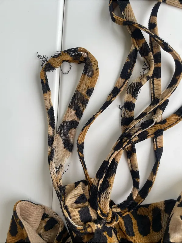 Forever 21 Animal Print Mini Dress, Size S - Image 7