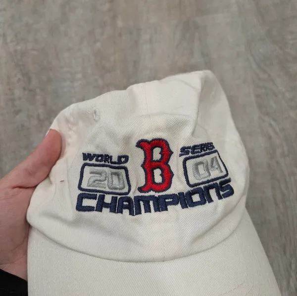 MLB Boston Red Sox World Series 2004 New Era Adjustable Cap - Image 3