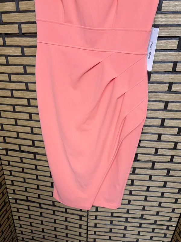 Calvin Klein melon dress size 4 - Image 4