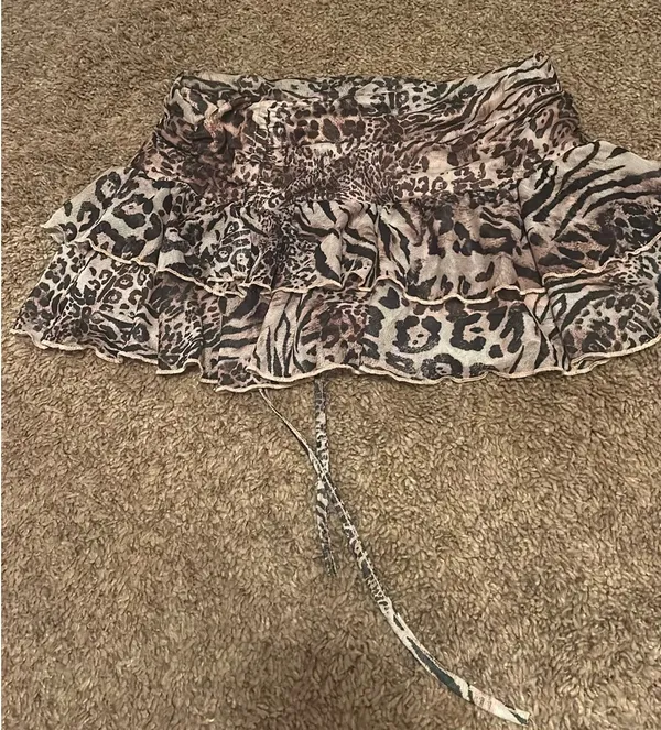 Shein Skirt Mini Print - Image 2