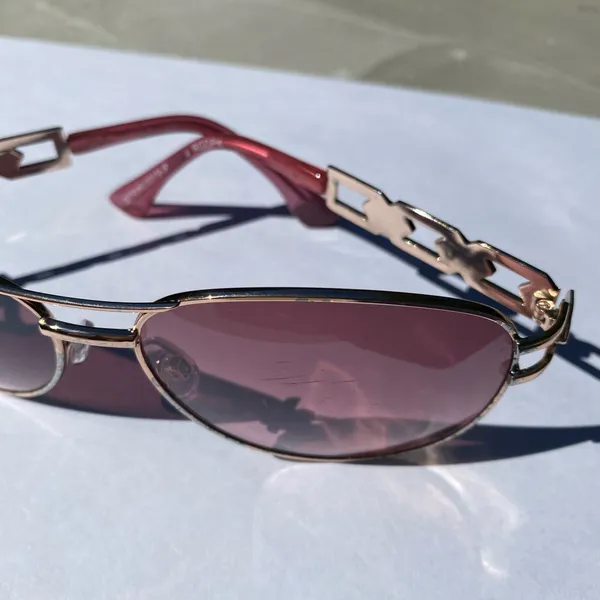 💖 Vintage Y2K 2000s RocaWear Rose Gold Pink Aviator Pilot DTRWL0319-R R414 RSGDPK Sunglasses 💖 - Image 17