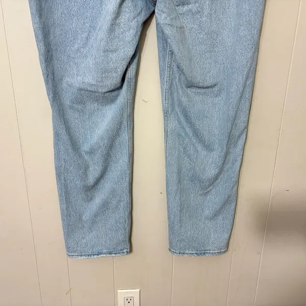 Abercrombie Curve Love 90s Straight Criss Cross Jeans Size 35 20L NWT - Image 8