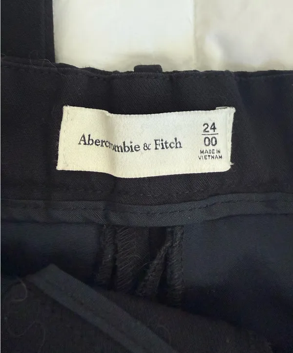 A&F Sloane Tailored Wide Leg Pant Size 24 - Image 17