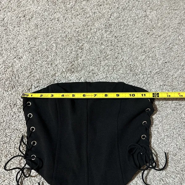 Princess Polly Black Lace-Up Corset - Image 3