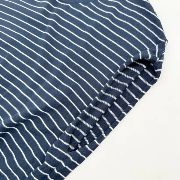 Banana Republic Factory Sweater Women’s M Navy Stripe Forever Dolman Sleeve Top - Image 9