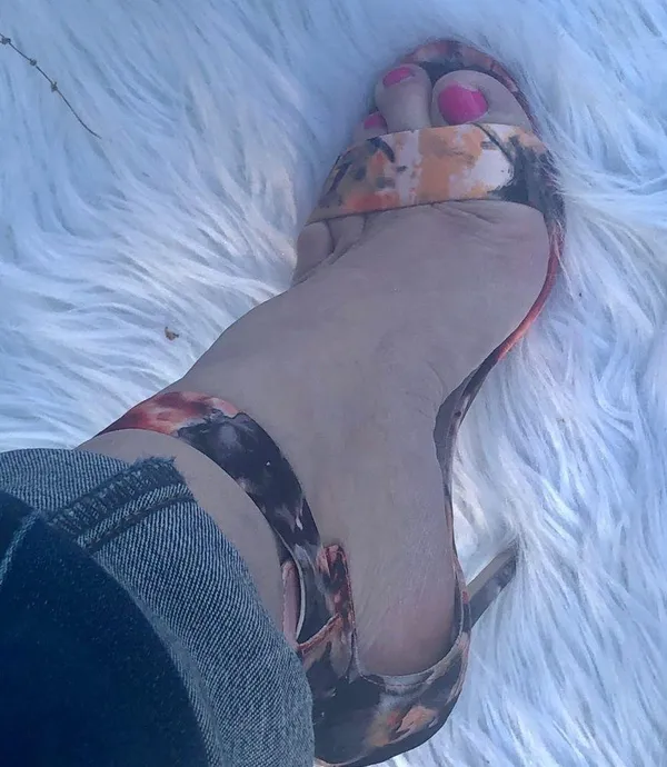 Steve Madden Marlenee floral print heels - Image 5