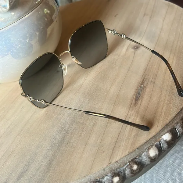 Gucci Horsebit Square-Framed Sunglasses - Image 3