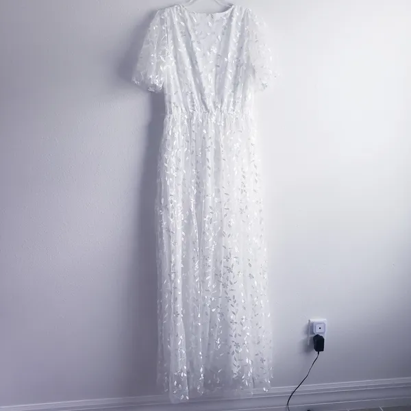 Baltic Born Marseille Embossed Maxi Dress Tulle New Without Tags - Image 8