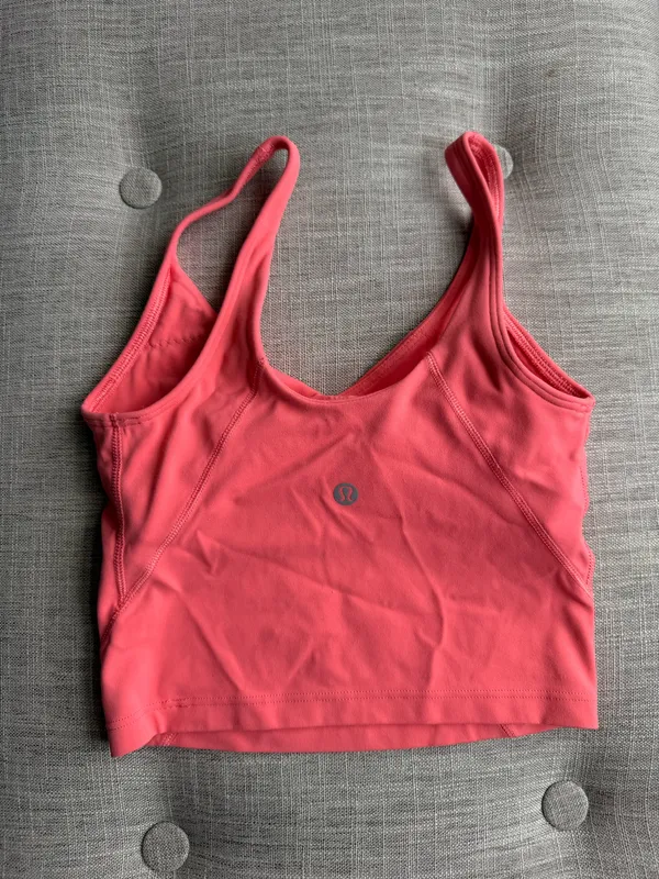 Pinkish Orange Lululemon Align Tank - Image 2