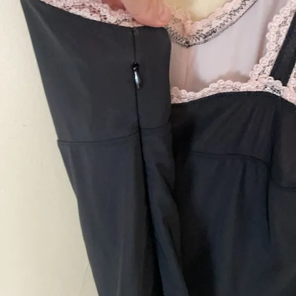 Express Sleeveless BabyDoll Top with lace size Large - Image 8