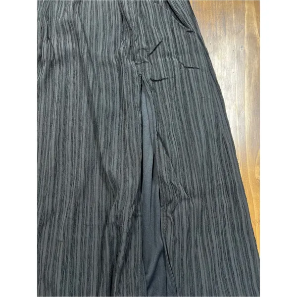 Lulus Midsummer Memories Black Mid-Rise Maxi Skirt Size Medium NWT - Image 7