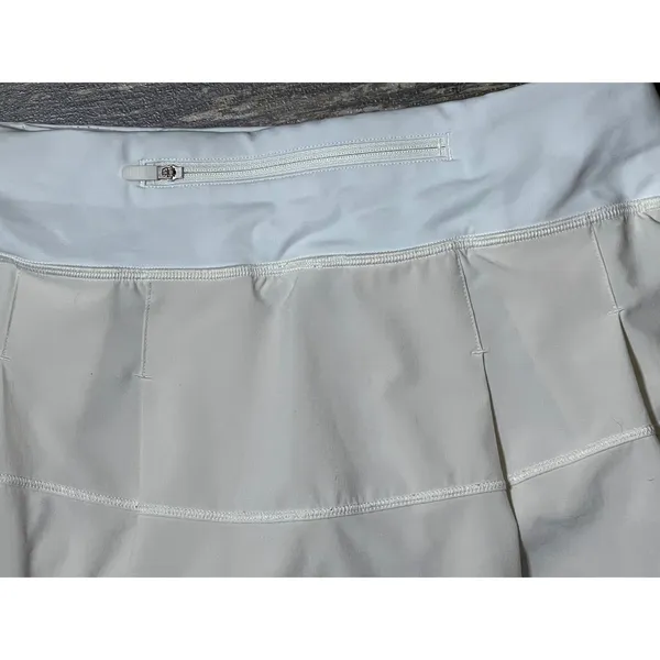 Lululemon Pace Rival Mid Rise Skirt Lemon Sorbet Size 4 Athletic Tennis Long EUC - Image 7