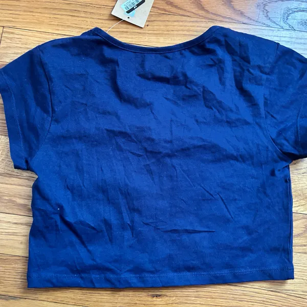 Rivalry Threads Penn State Navy Crop Top - Image 4