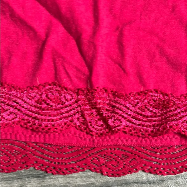 Ann Taylor Fitted Pink Camisole with Ruffles - Image 5