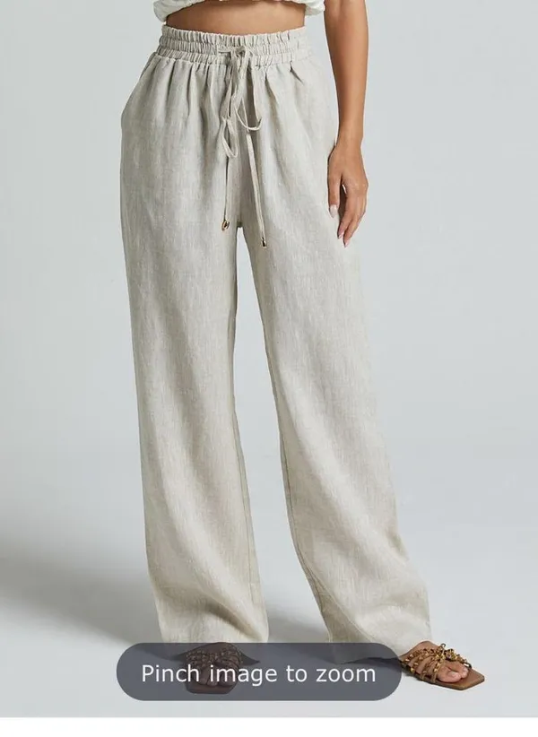 Tilly Linen Pants Size XS - Image 3