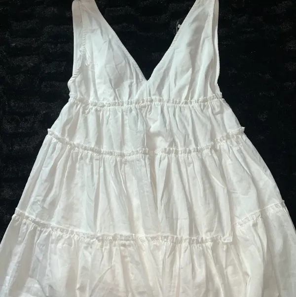 Princess Polly Rosetta Mini Dress White - Image 3