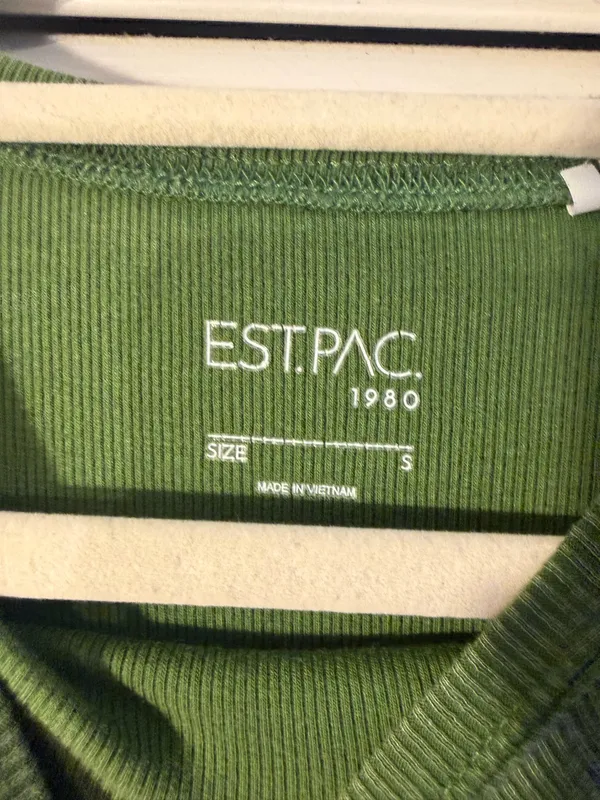 Green Pacsun Baby Tee - Image 3