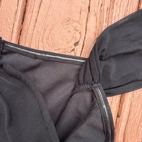 Black corset crop top size S - Image 2